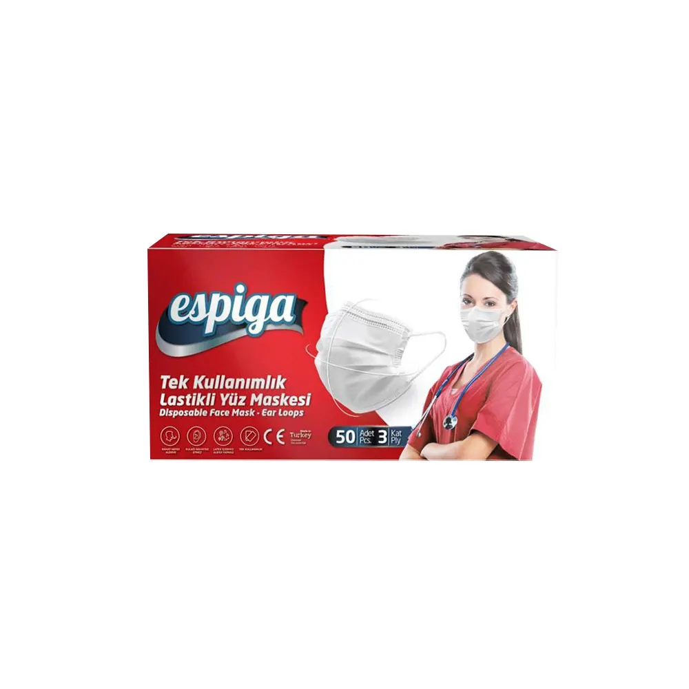 Espiga Disposable Ear-Loop Face Mask