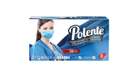 Polente 3-Ply Ear-Loop Surgical Mask