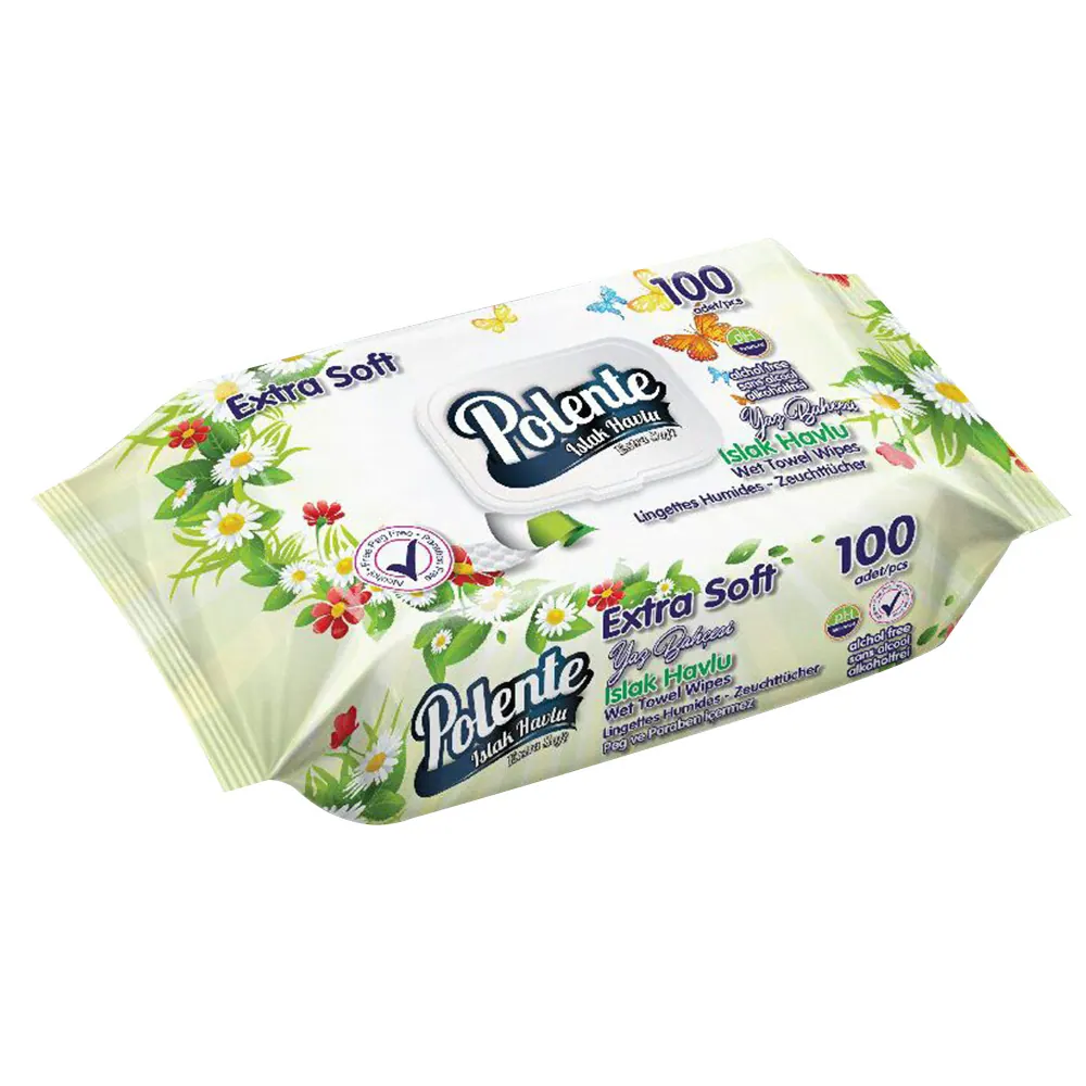 Polente Extra Soft Wet Wipes