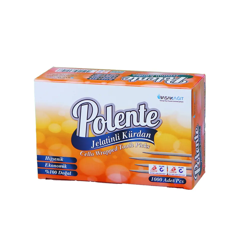 Polente Individually Wrapped Toothpick